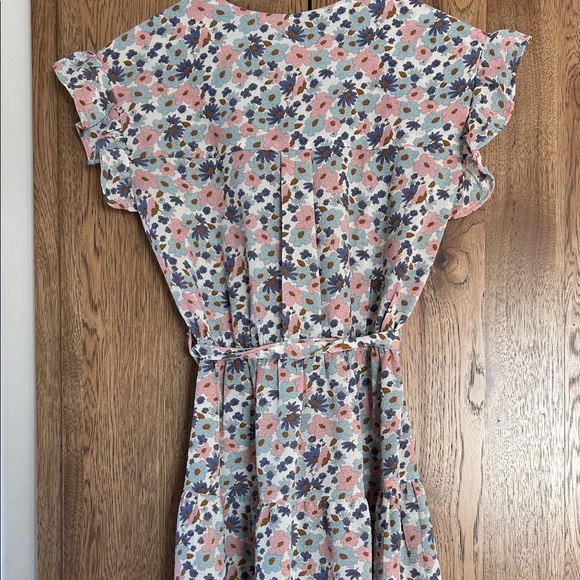 Floral Ruffle Mini Dress - Picture 5 of 5